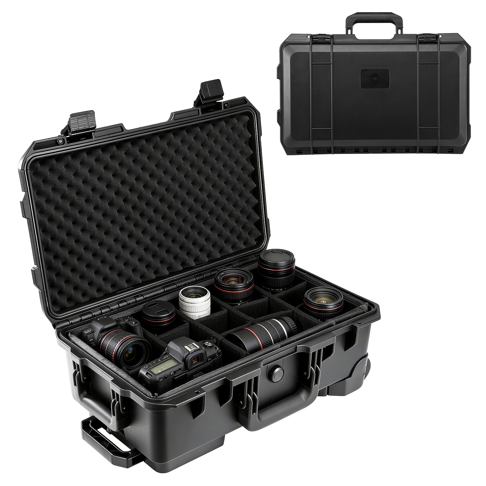 Drone Cinematic - Professional Large Hard Rolling Camera Case,