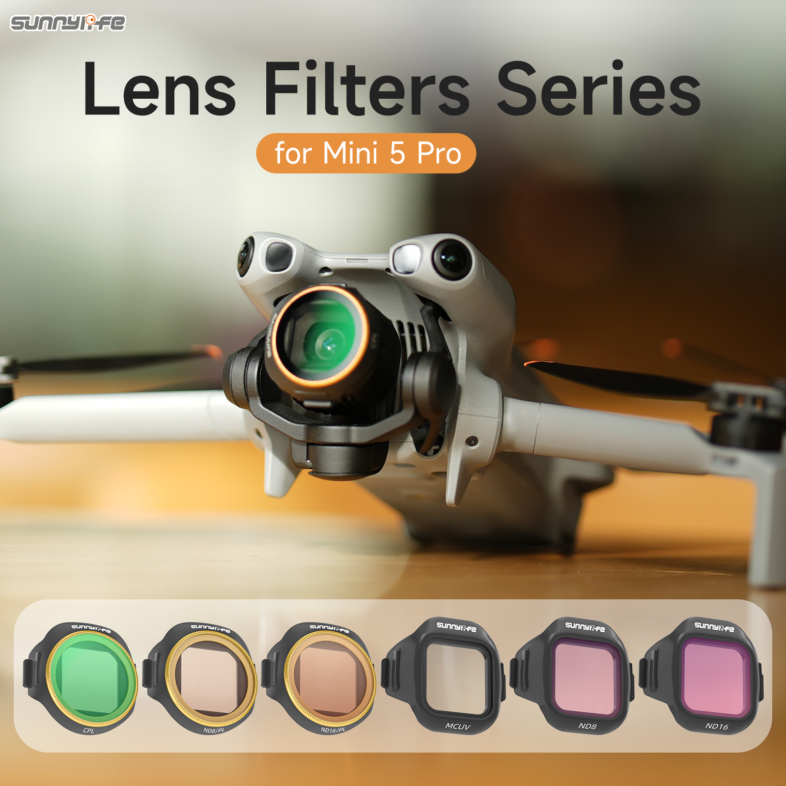 Drone Video Production - Sunnylife Lens For Mini 5 Pro
