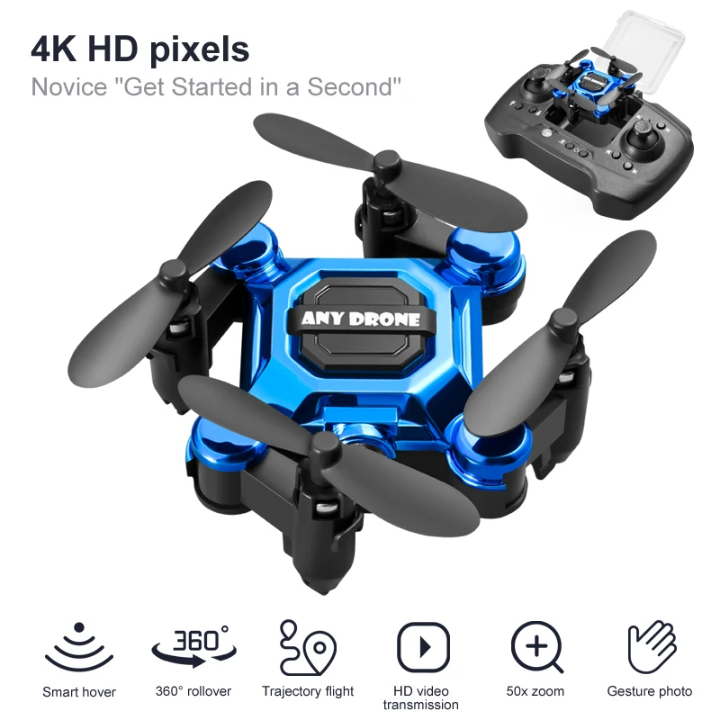 Drone Video Production - 4K Camera HD RC Drone Fold
