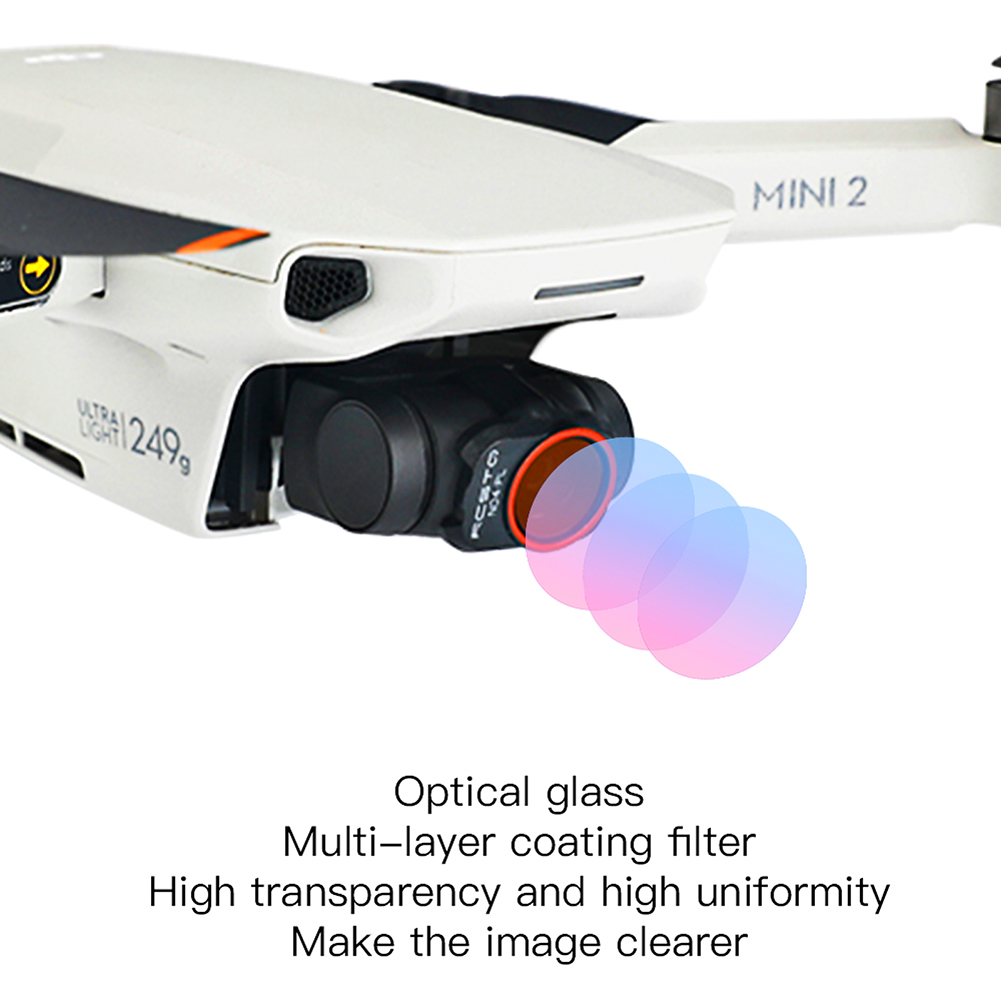 DJI Mini 2 Camera Lens Filter  - مراجعة Drone Ndvi وسعره