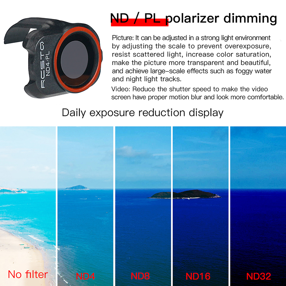 DJI Mini 2 Camera Lens Filter  - مراجعة Drone Ndvi وسعره