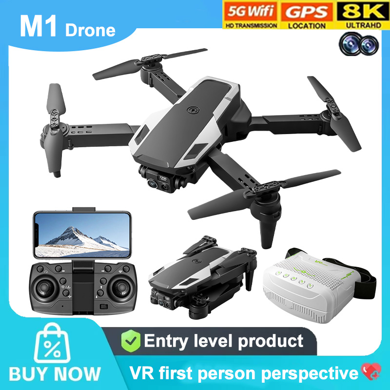 M1 Foldable Drone HD Camera Op - مراجعة Drone Video Production وسعره