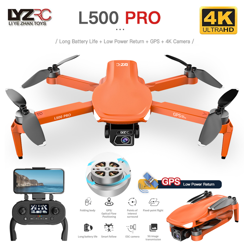 L500 PRO GPS Drone 4K Profesio - مراجعة Drone Video Production وسعره