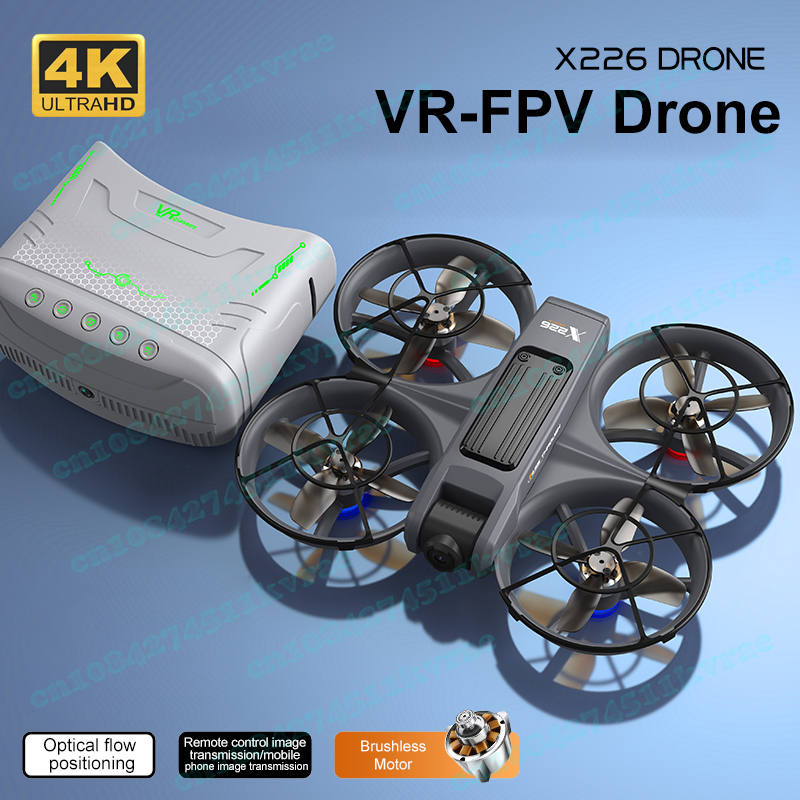 X226 VR FPV Drone 4K HD Dual C - مراجعة Drone Video Production وسعره