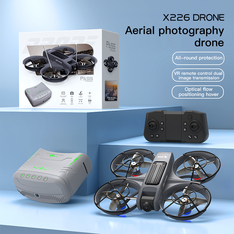 X226 VR FPV Drone 4K HD Dual C - مراجعة Drone Video Production وسعره