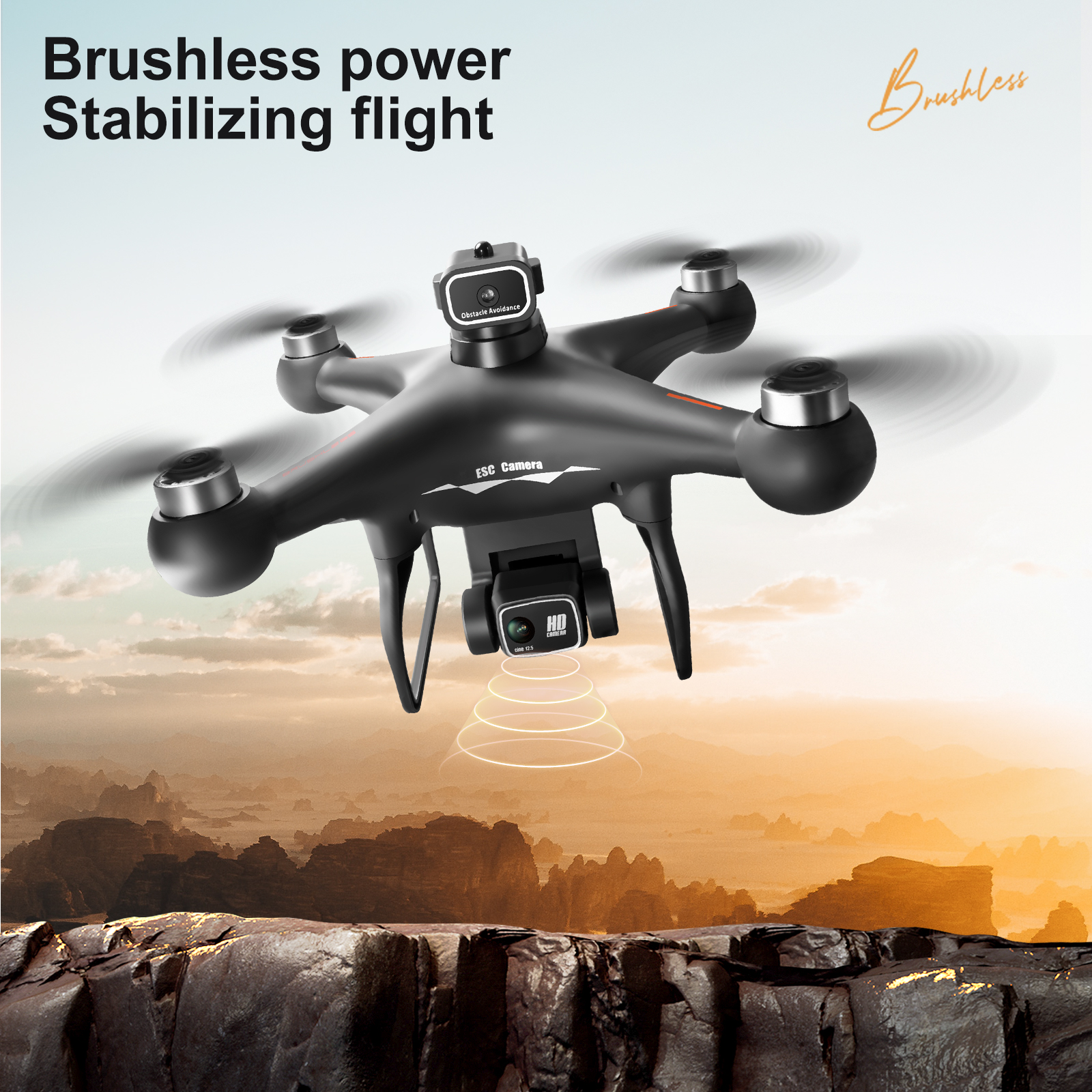 ZNLYRION S116 RC Drone Brushle - مراجعة Drone Cinematic وسعره