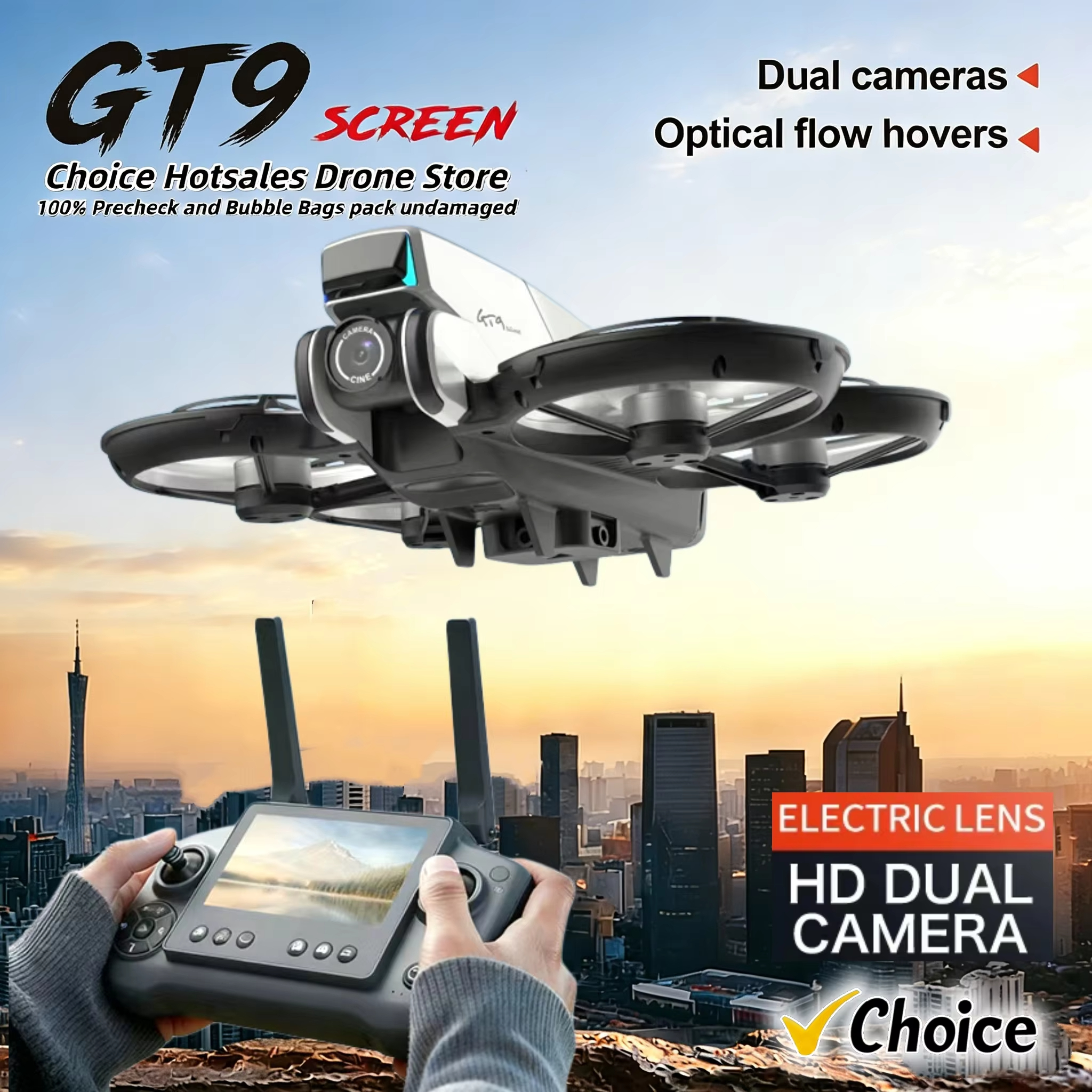 New GT9 Drone Professional aer - مراجعة Drone Mapping وسعره