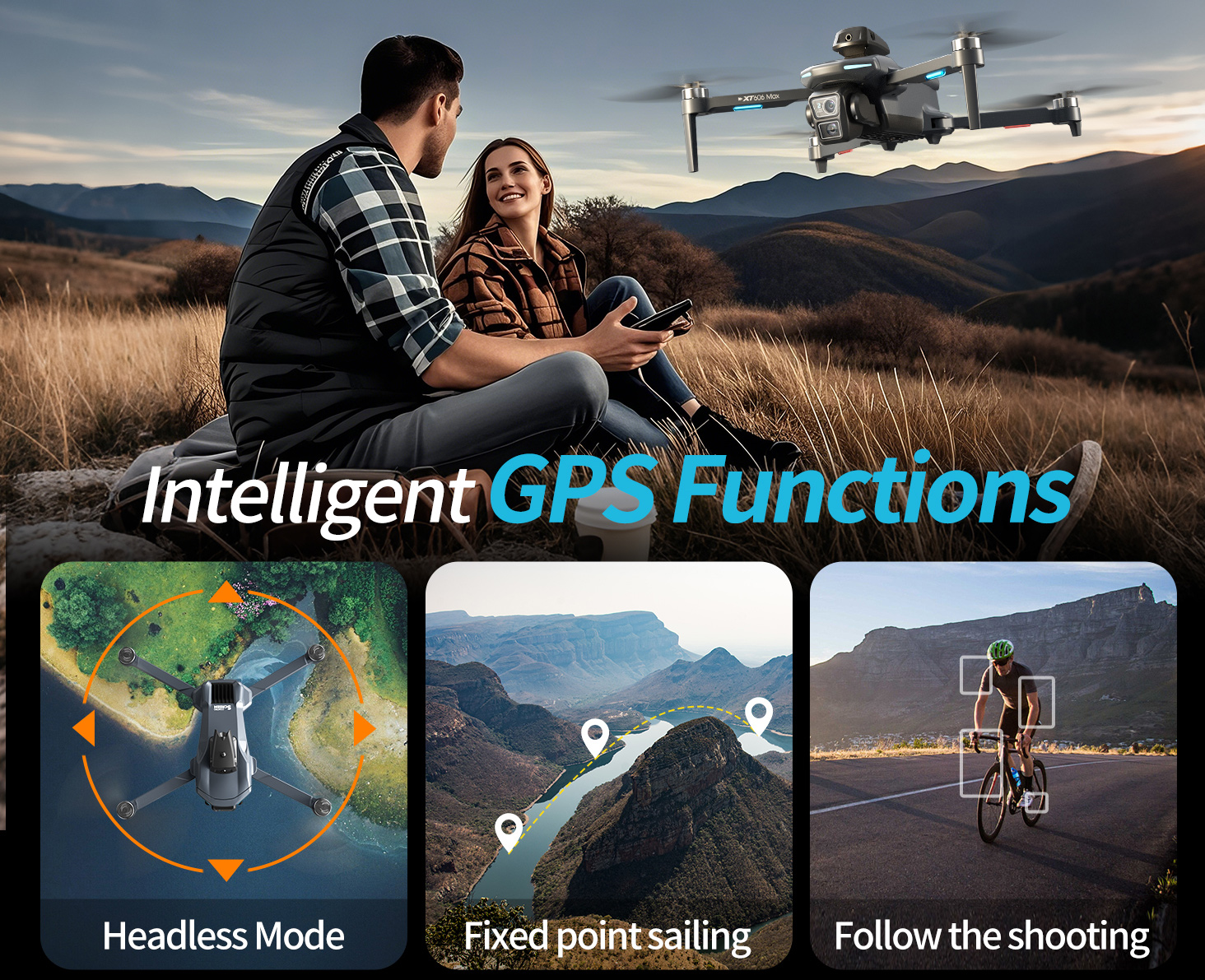 XT606 MAX 3 battery Drone 4k 8 - مراجعة Drone Mapping وسعره