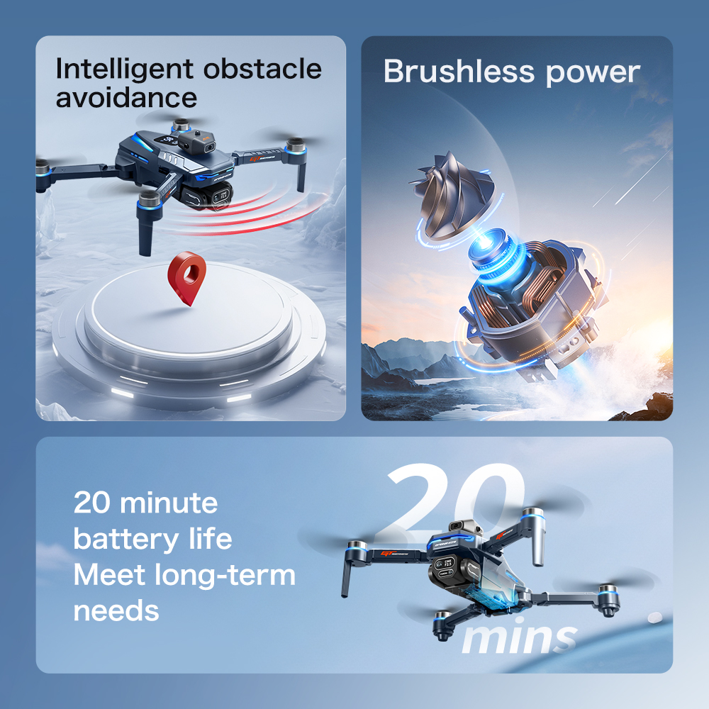 GT8 Max Foldable Drone 8K HD P - مراجعة Drone Mapping وسعره