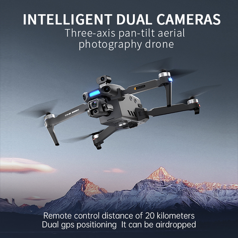 2026 New 8K Dual Camera Drone  - مراجعة Drone Cinematic وسعره