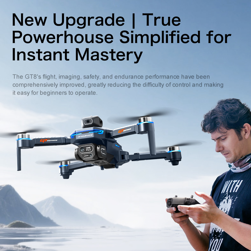 Lenovo GT8 drone 8K HD dual ca - مراجعة Drone Photogrammetry وسعره