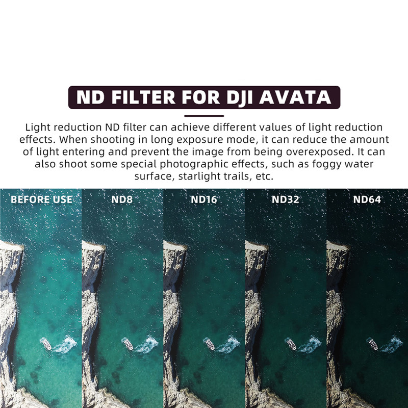 For DJI Avata ND Filter Set fo - مراجعة Drone Ndvi وسعره