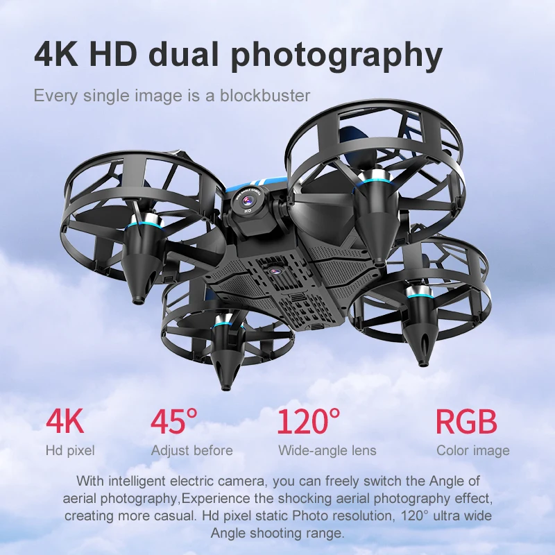 Mini RC Drone Professional 8K  - مراجعة Drone Video Production وسعره