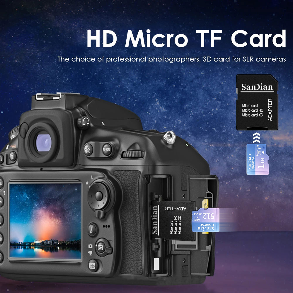 Mini SD Memory Card 128GB 256G - مراجعة Drone Video Production وسعره