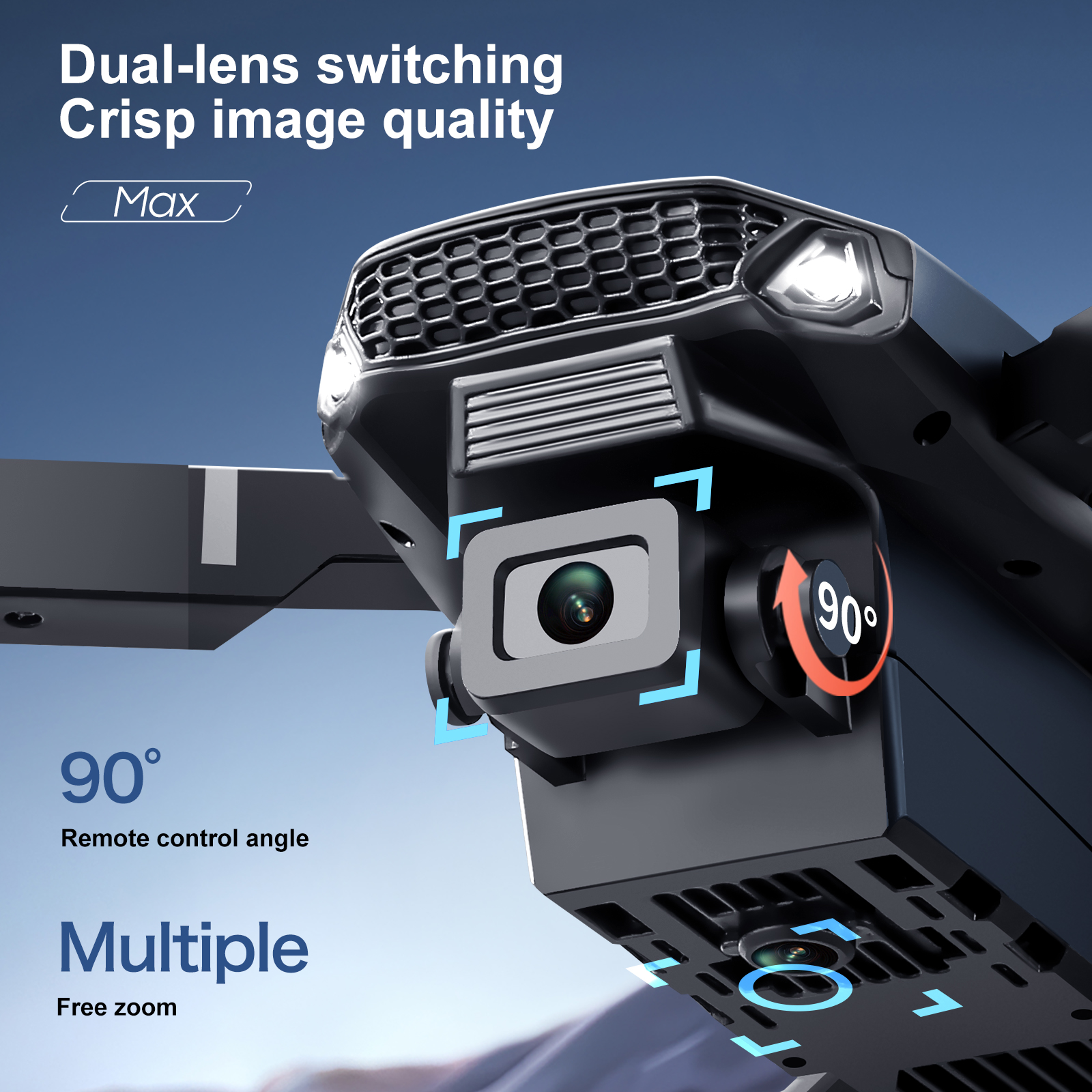 2025 New E88 E99 Upgraded Dron - مراجعة Drone Cinematic وسعره
