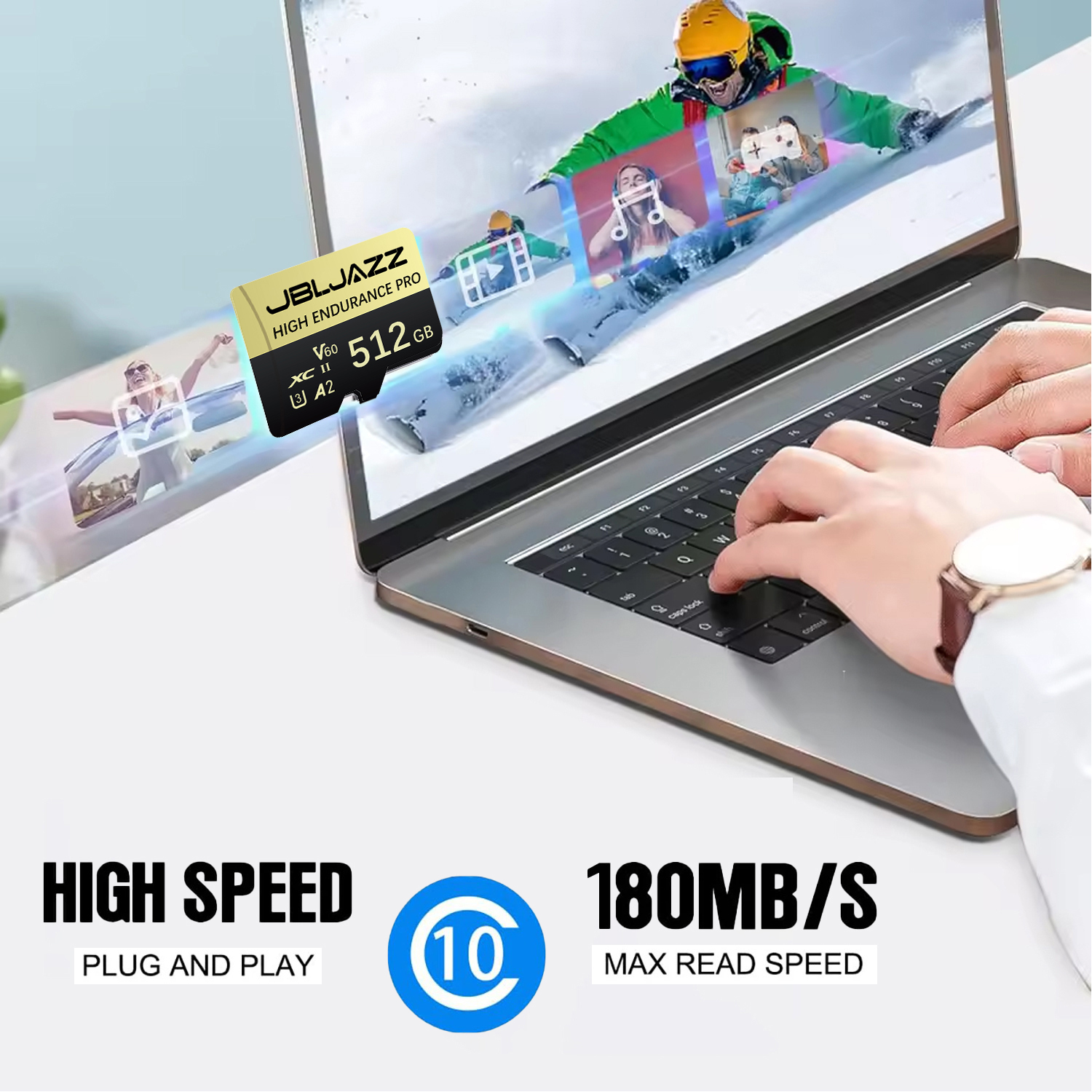 128GB 256GB Memory Card Class1 - مراجعة Drone Video Production وسعره