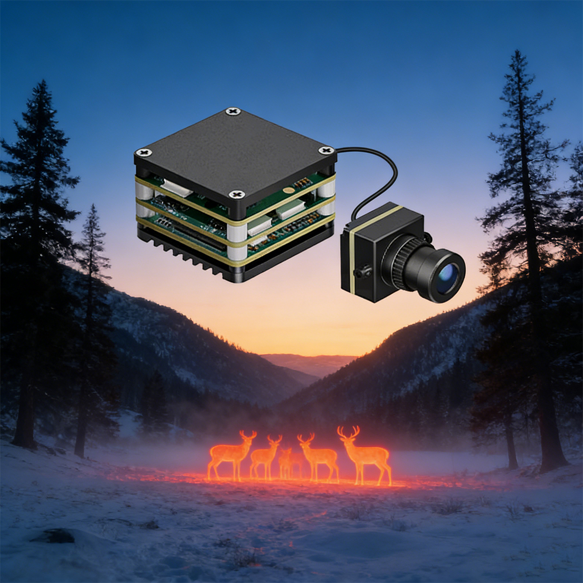 2026 New AI VisionCube S AI Ca - مراجعة Drone Thermal Imaging وسعره