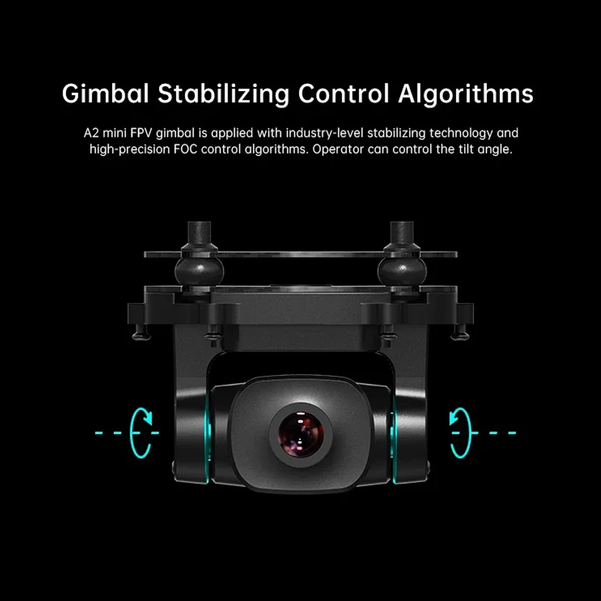 SIYI A2 Mini Single Axis FPV G - مراجعة Drone Video Production وسعره