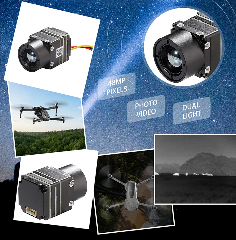 New Arrival 640x512 FPV Drone  - مراجعة Drone Thermal Imaging وسعره