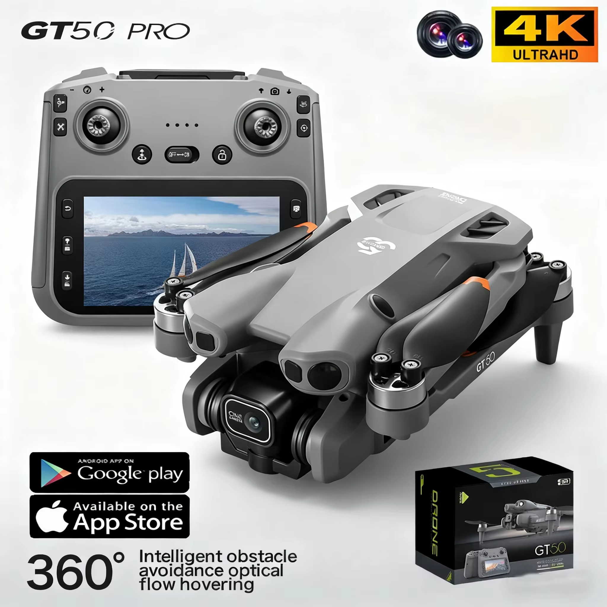 New Gift 2026 Upgrated GT50PRO - مراجعة Drone Surveying وسعره