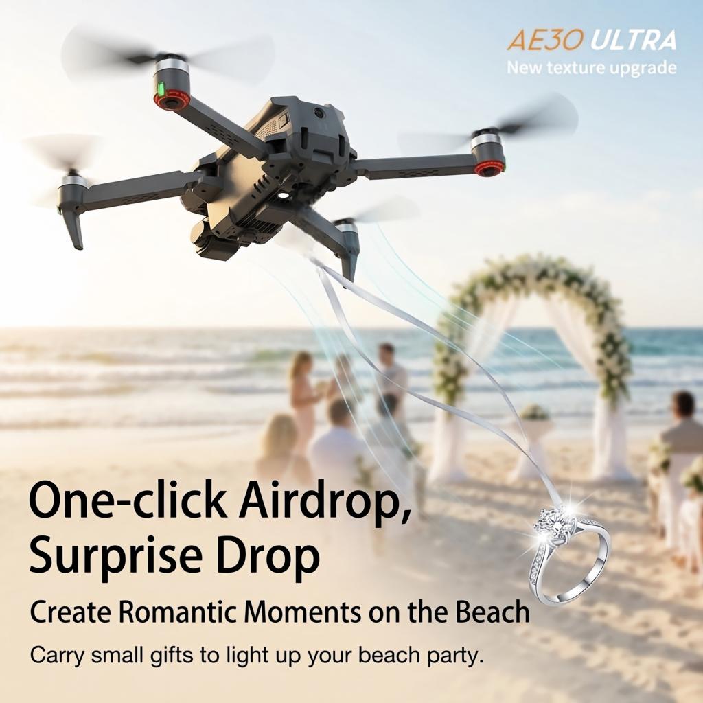 NEW AE30 Ultra GPS Drone 4K Pr - مراجعة Drone Multispectral وسعره